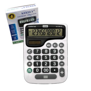CALCULADORA 12 DIG KK-8898-12S